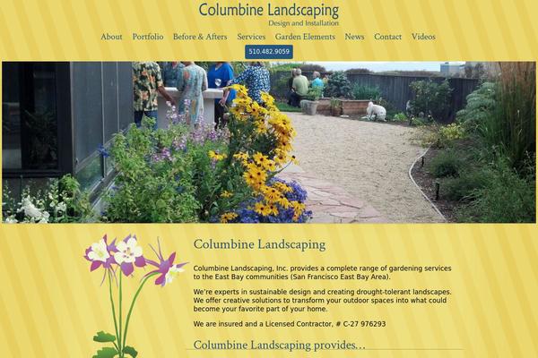 columbinelandscaping.com site used Columbine