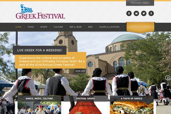 columbusgreekfestival.com site used Columbus-greek-festival