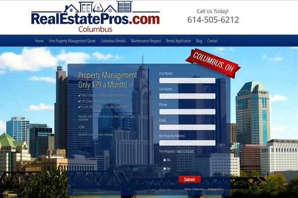 columbusrealestatepros.com site used Pmpmarket