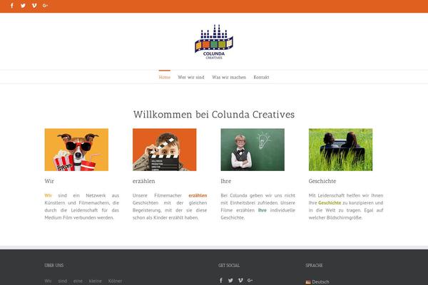 Avada theme site design template sample