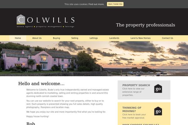 colwills.co.uk site used Landscape