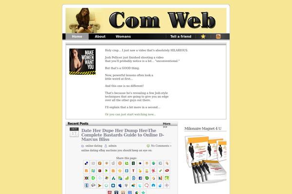 com-web.biz site used Sample-theme
