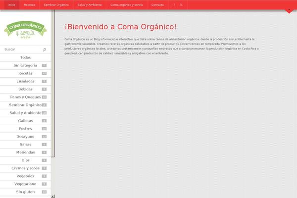 comaorganico.com site used Pico