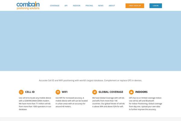 Enfold theme site design template sample