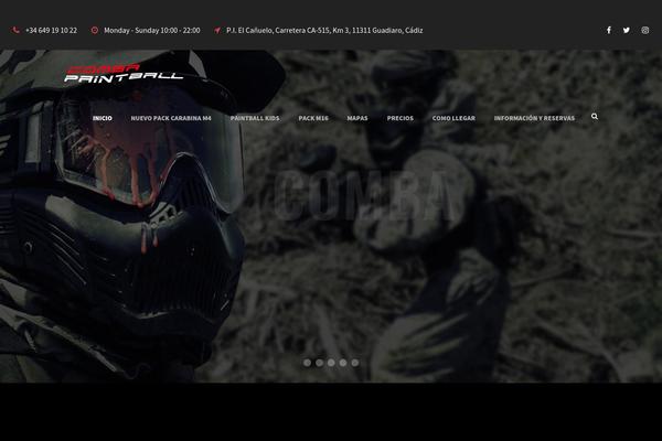 Infinite theme site design template sample