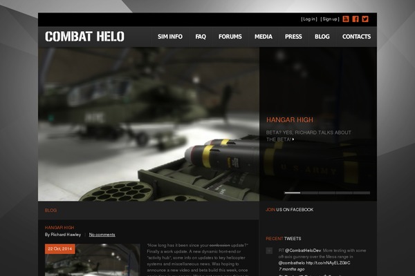 combat-helo.com site used Theme1885