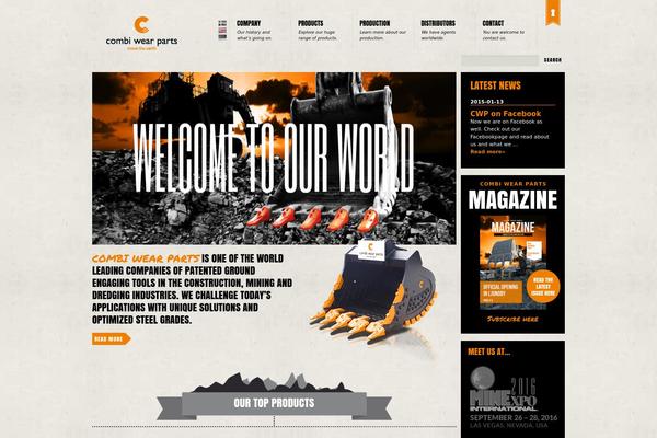 Cwp theme site design template sample