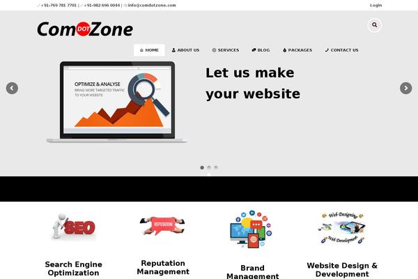 comdotzone.com site used Smartseo