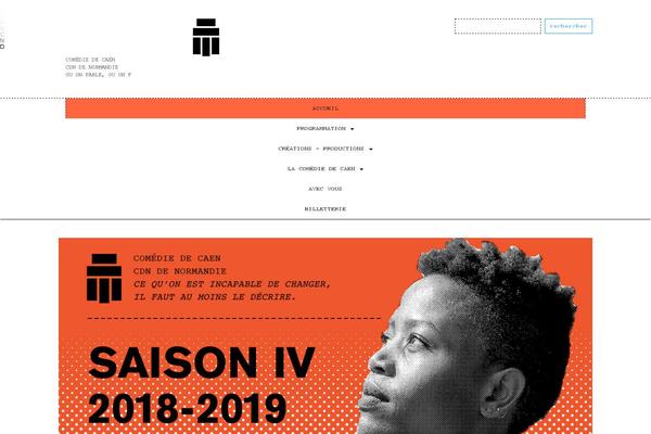 comediedecaen.com site used Comedie-de-caen
