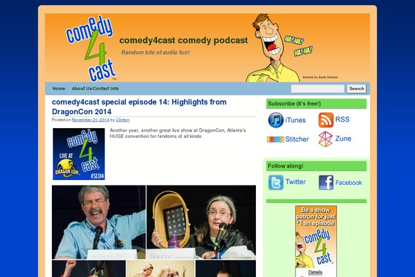comedy4cast.com site used Weaver.2.2.6