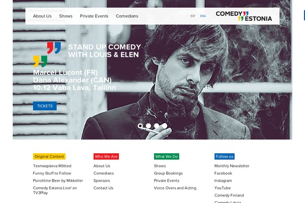 comedyestonia theme websites examples