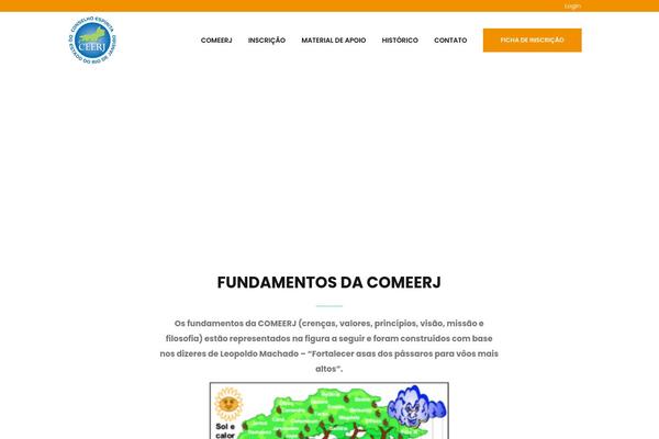 comeerj.com.br site used Comeerj