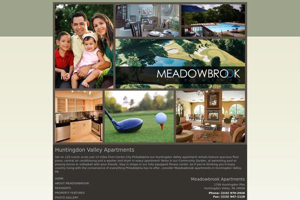comehometomeadowbrook.com site used Meadowbrook