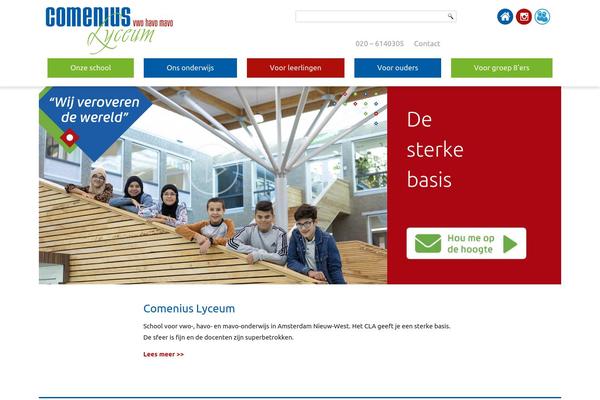 comeniuslyceum.nl site used Comenius