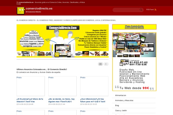 comerciodirecto.es site used Comerciodirectohtml5