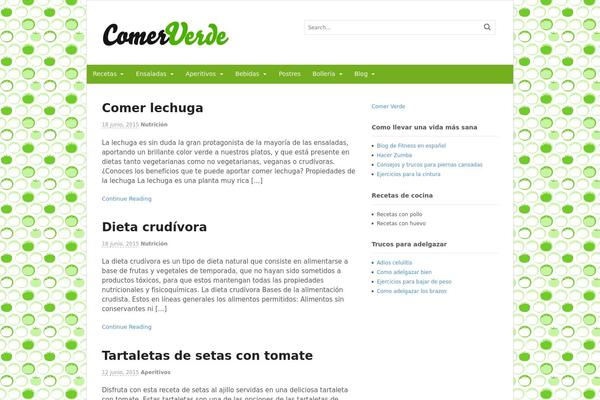 Canvas theme site design template sample