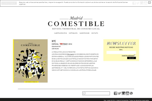 Site using Comestible-mag plugin