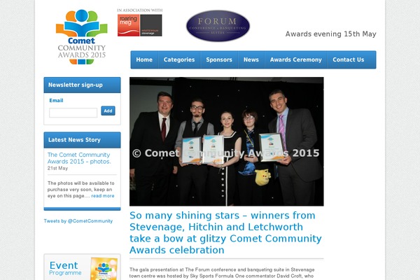 cometcommunityawards.co.uk site used Comet-community-awards