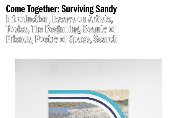 Sandy theme site design template sample