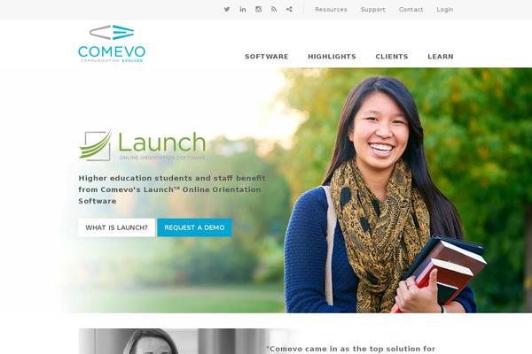 comevo WordPress theme, websites list used comevo theme comevo theme websites examples