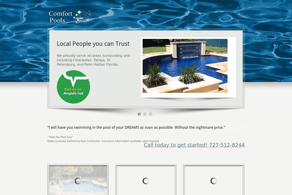 Karma theme site design template sample