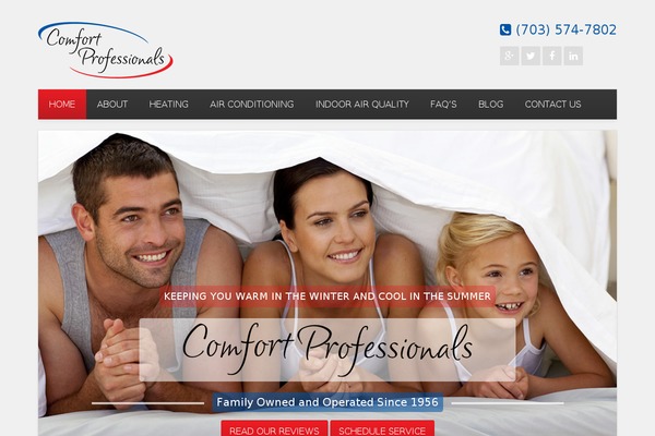 comfortprofessionals.com site used Comfortprofessionals