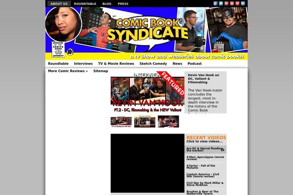 comicbooksyndicate.com site used Premiumnews
