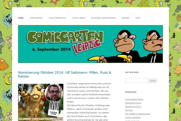comicgarten-leipzig.de site used Twenty Twelve