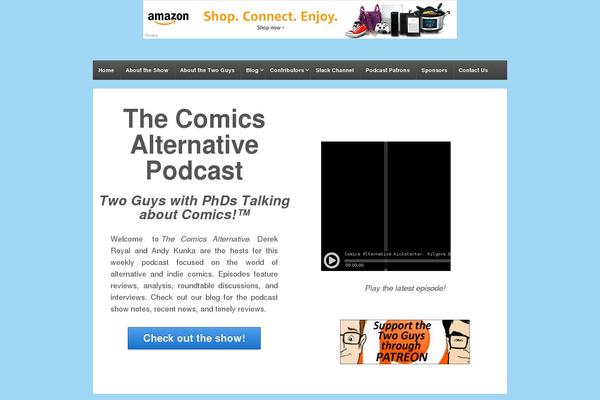 comicsalternative.com site used Responsive