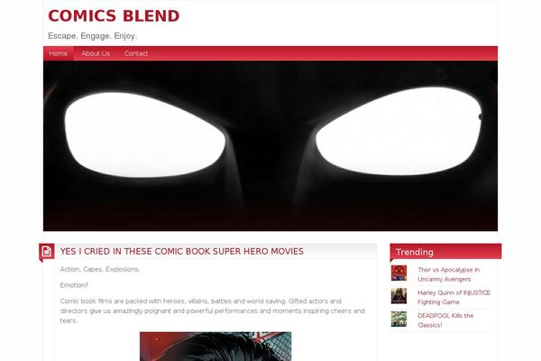 BlogoLife theme site design template sample
