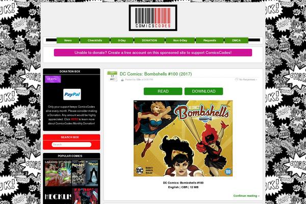 Menubar website example screenshot