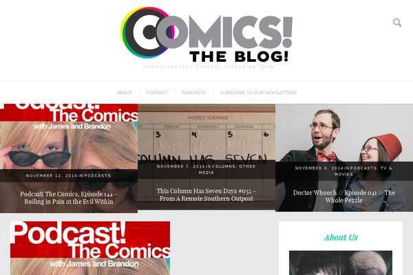 comicstheblog.com site used Readolog