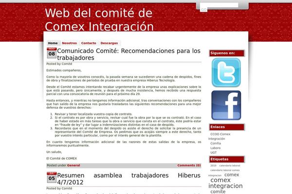 comitecomex.com site used Comitecomex