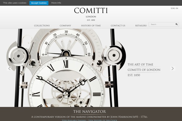 comitti.com site used Comitti