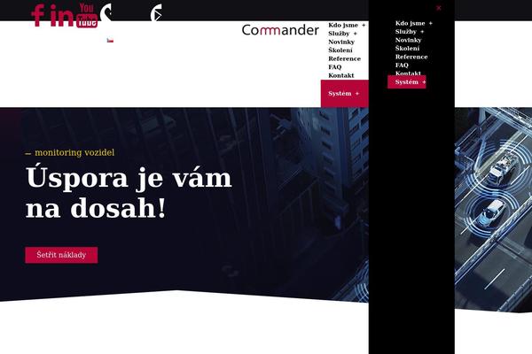 commander.cz site used Enduz