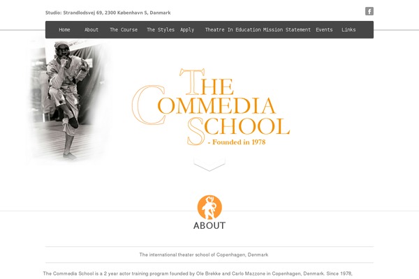 commediaschool.com site used Tharsis