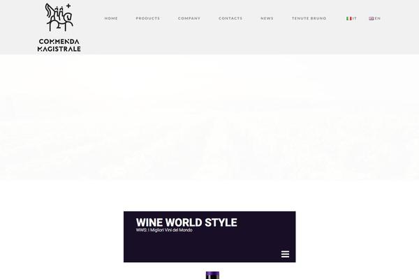 Villenoir theme site design template sample