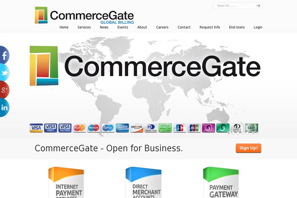 commercegate.com site used Commercegate