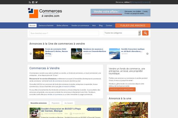 commerces-a-vendre.com site used Commerces