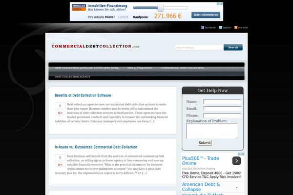 commercialdebtcollection.com site used Bluedream