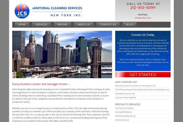 commercialofficecleaning.com site used Jcs