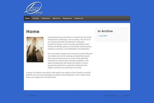 Responsive theme site design template sample