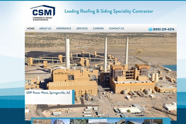 commercialsiding.com site used Csm