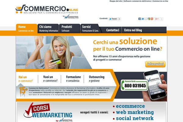 commercio-on-line.com site used Commercio