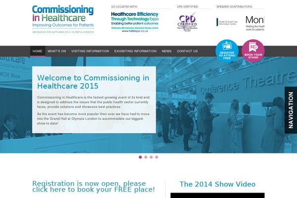 commissioninginhealthcare.co.uk site used Idconference
