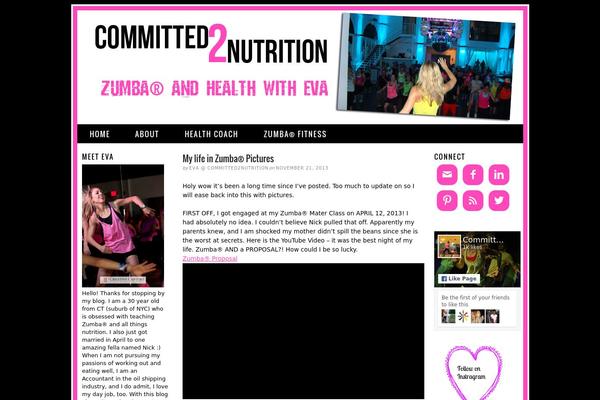 committed2nutrition.com site used Thesis_184_custom