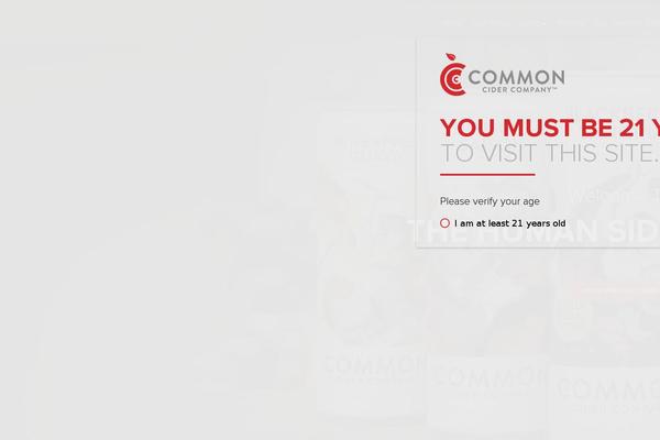 commoncider.com site used Galactica-child