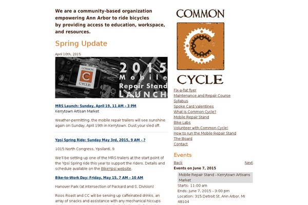 commoncycle.org site used Cc