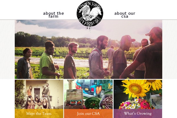 commonhandscsa.com site used Common-hands-wordpress-theme