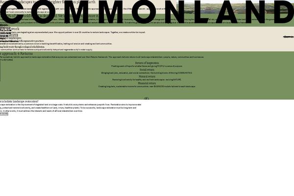 commonland.com site used Labelvier